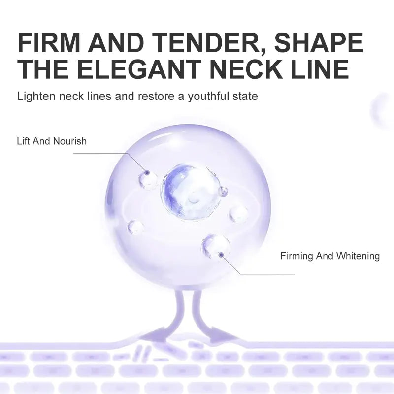 RtopR Neck Firming Wrinkle Remover Cream Rejuvenation Firming Skin