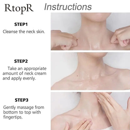 RtopR Neck Firming Wrinkle Remover Cream Rejuvenation Firming Skin