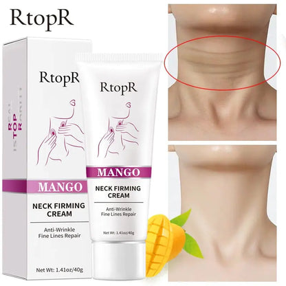 RtopR Neck Firming Wrinkle Remover Cream Rejuvenation Firming Skin